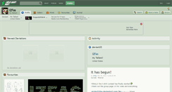 Desktop Screenshot of izfas.deviantart.com