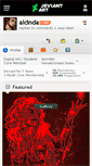 Mobile Screenshot of alcinda.deviantart.com