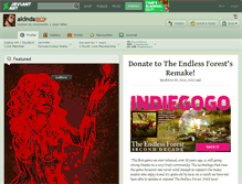 Tablet Screenshot of alcinda.deviantart.com