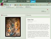 Tablet Screenshot of amoi.deviantart.com