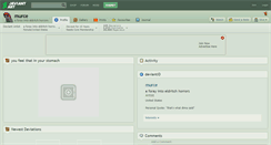 Desktop Screenshot of murce.deviantart.com