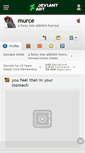 Mobile Screenshot of murce.deviantart.com