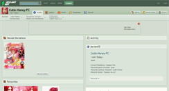 Desktop Screenshot of cutie-honey-fc.deviantart.com