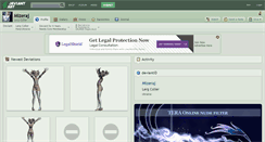 Desktop Screenshot of mizeraj.deviantart.com