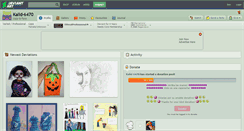 Desktop Screenshot of kalid-6470.deviantart.com