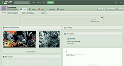 Desktop Screenshot of esperante.deviantart.com