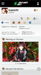 Mobile Screenshot of kuonchi.deviantart.com