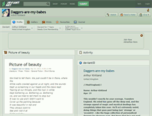 Tablet Screenshot of daggers-are-my-babes.deviantart.com
