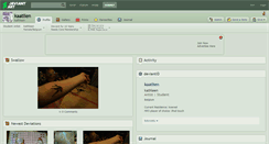 Desktop Screenshot of kaatlien.deviantart.com