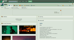 Desktop Screenshot of kable.deviantart.com