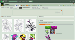 Desktop Screenshot of lilymint7.deviantart.com