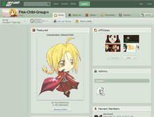 Tablet Screenshot of fma-chibi-group.deviantart.com