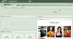Desktop Screenshot of bobbob099.deviantart.com
