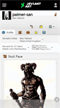 Mobile Screenshot of palmer-san.deviantart.com