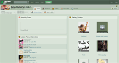 Desktop Screenshot of gaga4gagafan-club.deviantart.com