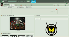 Desktop Screenshot of andrimnir.deviantart.com