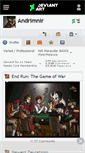 Mobile Screenshot of andrimnir.deviantart.com