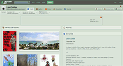 Desktop Screenshot of les-etoiles.deviantart.com