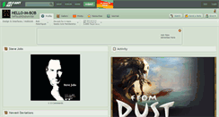 Desktop Screenshot of hello-im-bob.deviantart.com