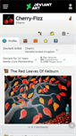 Mobile Screenshot of cherry-fizz.deviantart.com
