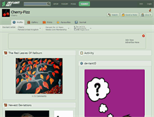 Tablet Screenshot of cherry-fizz.deviantart.com
