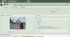 Desktop Screenshot of lady-ola.deviantart.com