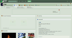 Desktop Screenshot of grge.deviantart.com