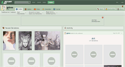Desktop Screenshot of gpboss.deviantart.com