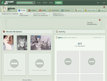 Tablet Screenshot of gpboss.deviantart.com
