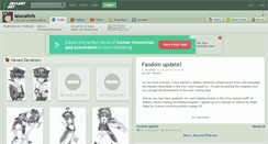 Desktop Screenshot of lalunafelis.deviantart.com