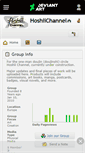 Mobile Screenshot of hoshiichannel.deviantart.com