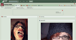 Desktop Screenshot of darkest-neko.deviantart.com