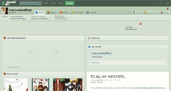 Desktop Screenshot of ivelivedanddied.deviantart.com