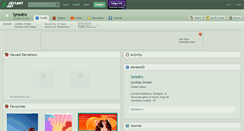 Desktop Screenshot of lynsdro.deviantart.com