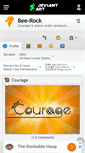 Mobile Screenshot of bee-rock.deviantart.com