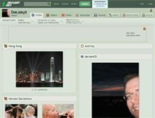 Tablet Screenshot of dokjekyll.deviantart.com