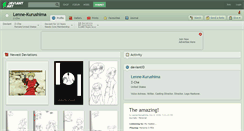 Desktop Screenshot of lenne-kurushima.deviantart.com