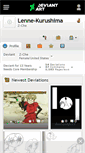 Mobile Screenshot of lenne-kurushima.deviantart.com