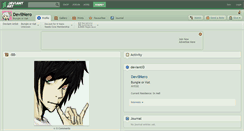 Desktop Screenshot of devilnero.deviantart.com