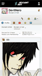 Mobile Screenshot of devilnero.deviantart.com