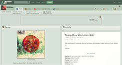 Desktop Screenshot of kchonx.deviantart.com