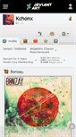 Mobile Screenshot of kchonx.deviantart.com