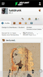 Mobile Screenshot of lustdrunk.deviantart.com