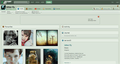 Desktop Screenshot of bitter-fly.deviantart.com