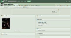 Desktop Screenshot of nocturnale-club.deviantart.com