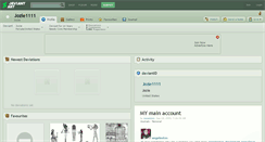 Desktop Screenshot of jozie1111.deviantart.com