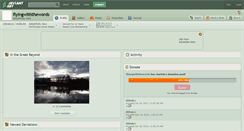 Desktop Screenshot of flyingwiththewords.deviantart.com