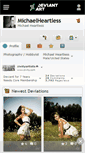 Mobile Screenshot of michaelheartless.deviantart.com