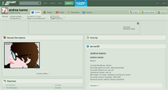 Desktop Screenshot of andrea-tueme.deviantart.com