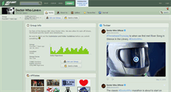 Desktop Screenshot of doctor-who-love.deviantart.com